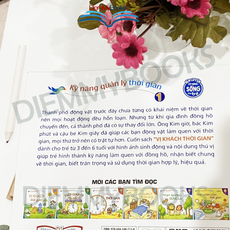 Sách- Vị Khách Thời Gian - Rèn Luyện Kỹ Năng Sống Cho Trẻ Từ 3-6 Tuổi Quyển 1