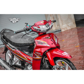 TEM SIRIUS ĐỎ CANDY ĐEN TEM CHẾ