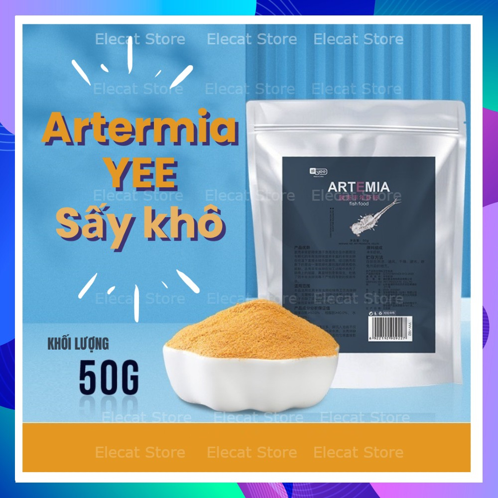Artemia Yee sấy khô túi 50g