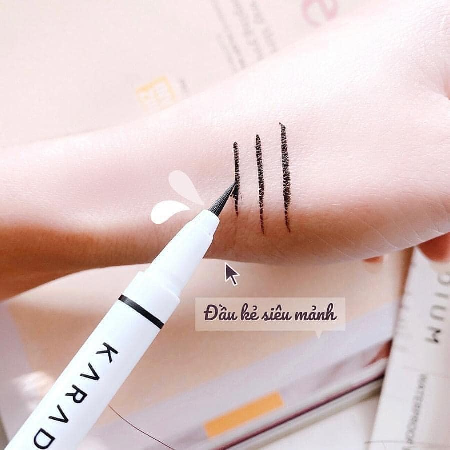 Kẻ mắt nước Karadium Waterproof Brush Liner Black