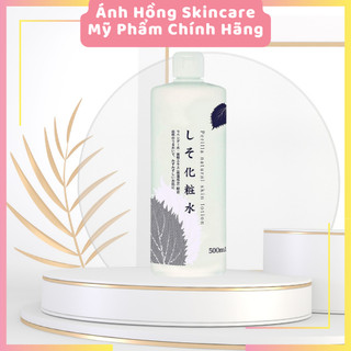 toner lotion nước hoa hồng tía tô dokudami 500ml nhật bản