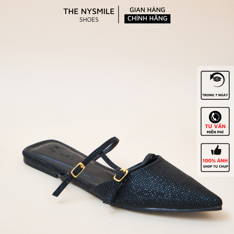 Dép sục mũi nhọn kiểu i có khóa - The NySmile - DECA