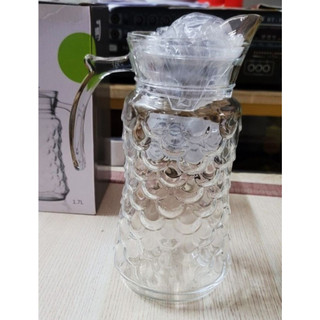 Bình đựng nước uống thủy tinh cao cấp 1700ml