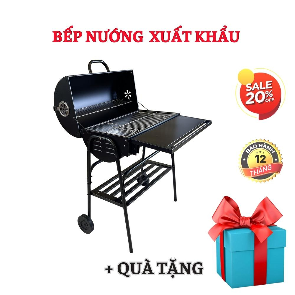 Bếp nướng than hoa Barrel Extra Hot 2023, Lò nướng BBQ ngoài trời
