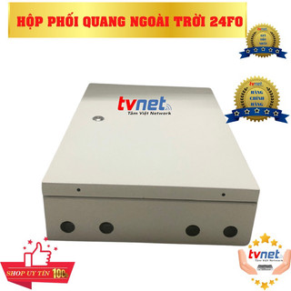 Hộp phối quang odf- 24fo outdoor - phụ kiện đầy đủ sc/upc_ sc/apc