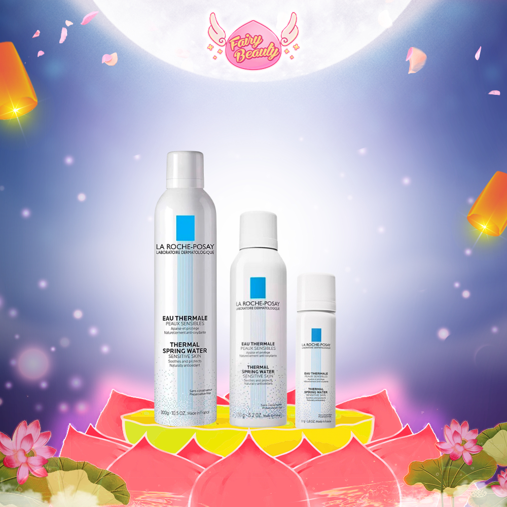 [LA ROCHE-POSAY] Xịt Khoáng Giúp Làm Dịu Và Cấp Ẩm Làn Da Dành Cho Người Lớn &amp; Trẻ Em Thermal Spring Water 300/150/50ml