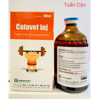 Green Vet Catovet) Tang luc nhanh, hoi suc, phuc hoi suc khoe dùng cho vật nuoi thú y