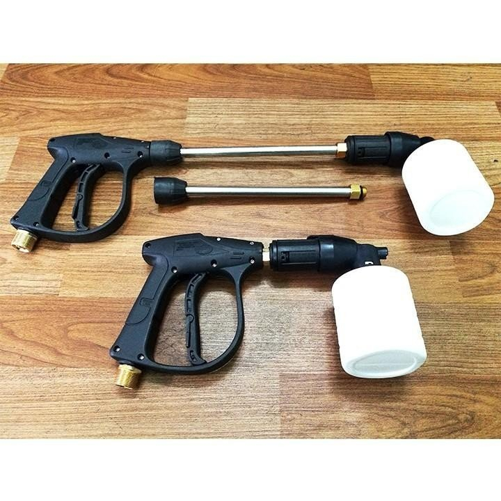 Cần nối dài 30cm, 35cm, 50cm sử dụng cho máy xịt rửa xe, gắn vào đầu s.úng phun - Bảo hành chính hãng