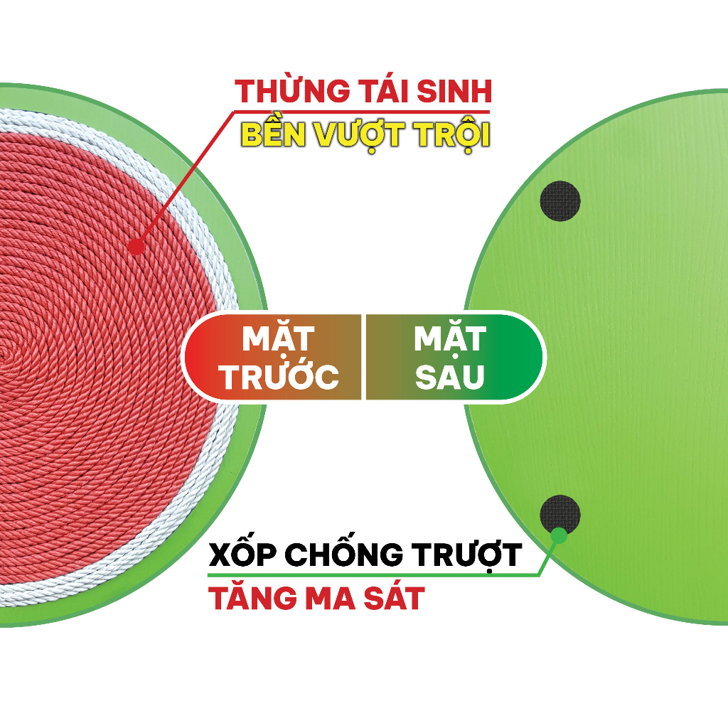 Bàn cào móng thừng bền sạch CATCA cho mèo cào - BCM Lion nghiêng