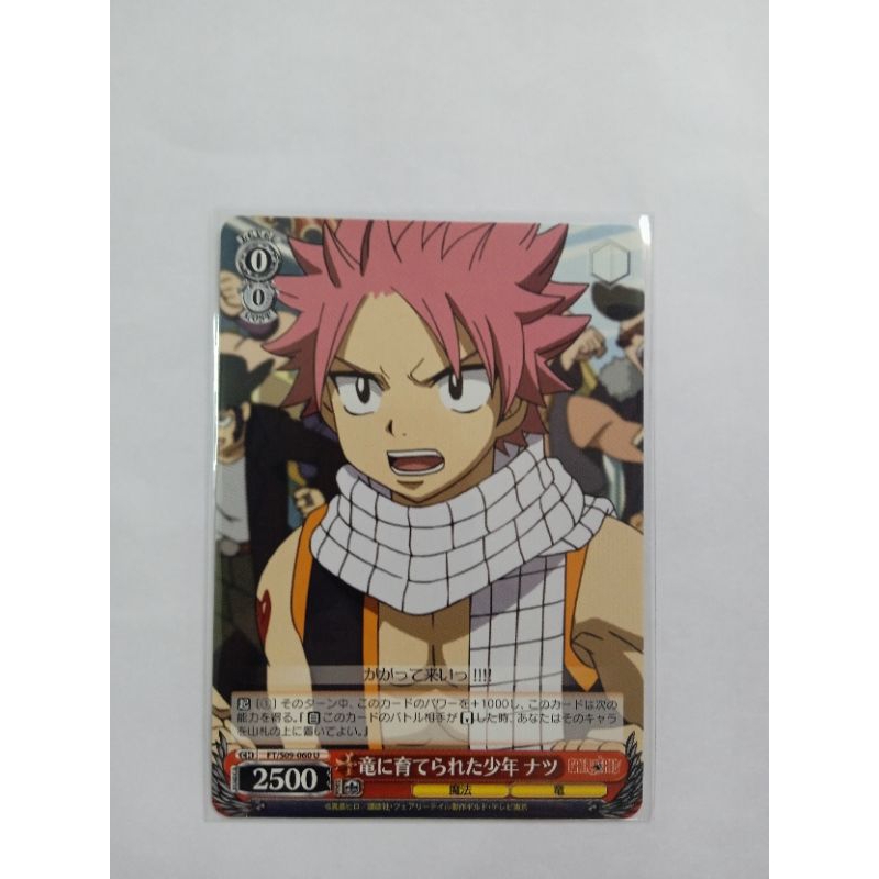 Card Natsu Dragneel. Card hiếm anime Fairy Tail. Hàng chính hãng Nhật. Ảnh Fairy Tail (part 2)