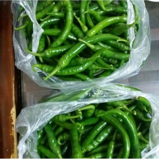 1KG ỚT XANH kho cá ít cay ( đặc sản Đà Nẵng và Huế)
