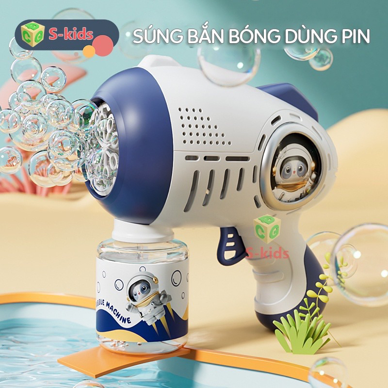Súng bắn bong bóng xà phòng - Súng đồ chơi cho bé