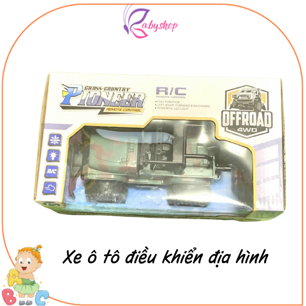 Đồ Chơi Xe Địa Hình CROSS COUNTRY PIONEER Điều khiển từ xa có pin sạc