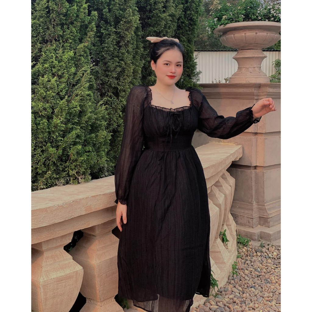 Váy tơ BIGSIZE mềm mại 2 lớp M9120 55-95KG