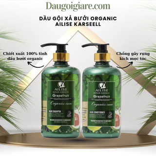 Dầu gội xả bưởi VALERT GRAPEFRUIT AILISE 850ML chống rụng tóc kích mọc tóc phục hồi tóc hư tổn Chuyên dụng cho Salon