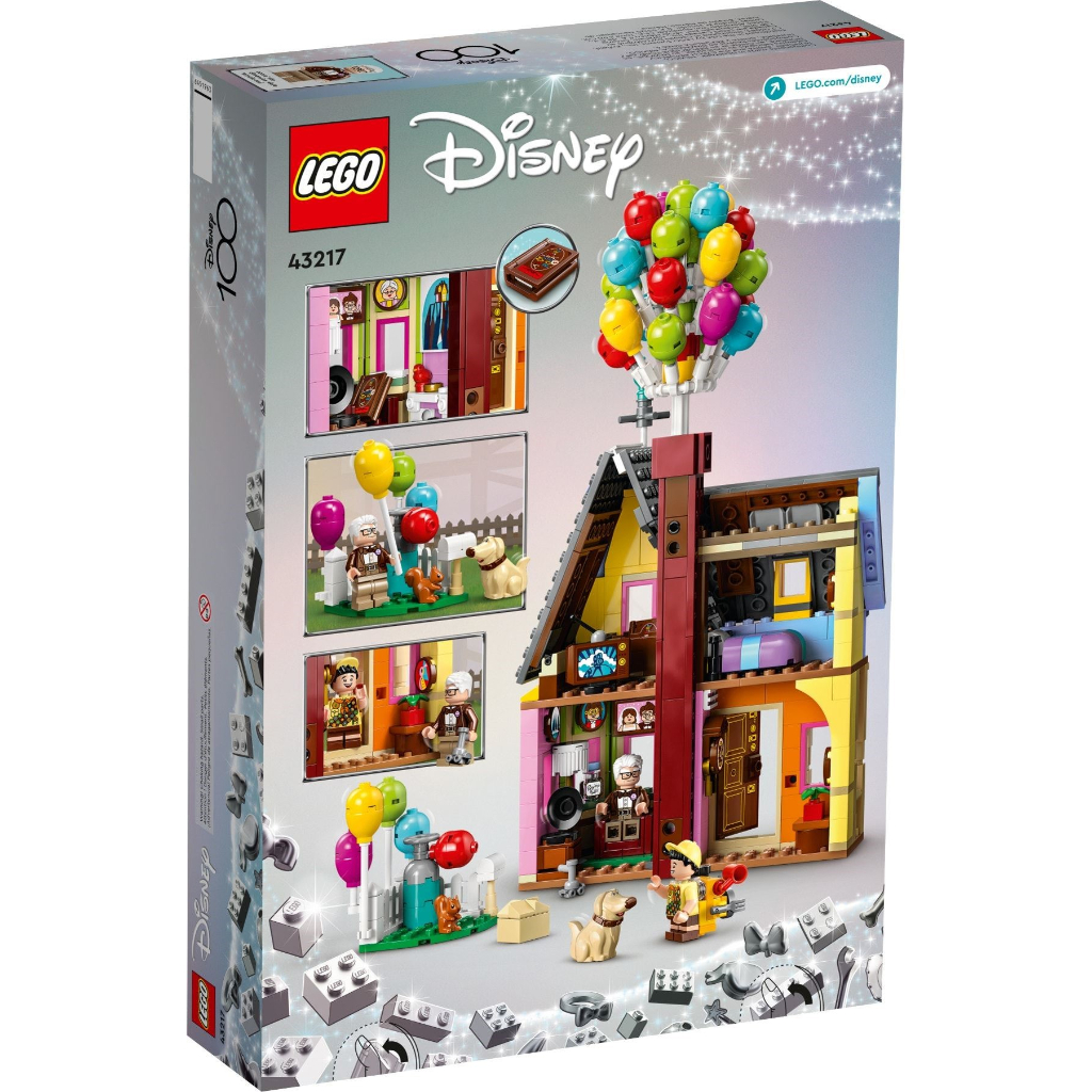 43217 Đồ chơi lắp ráp Iego Disney 'Up' House - Ngôi nhà bóng bay