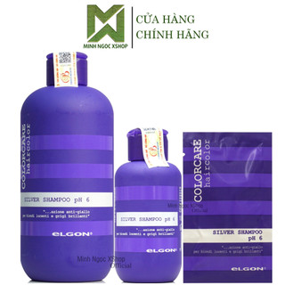 ELGON DẦU GỘI TÍM KHỬ VÀNG ELGON SILVER COLORCARE 300ML CHÍNH HÃNG