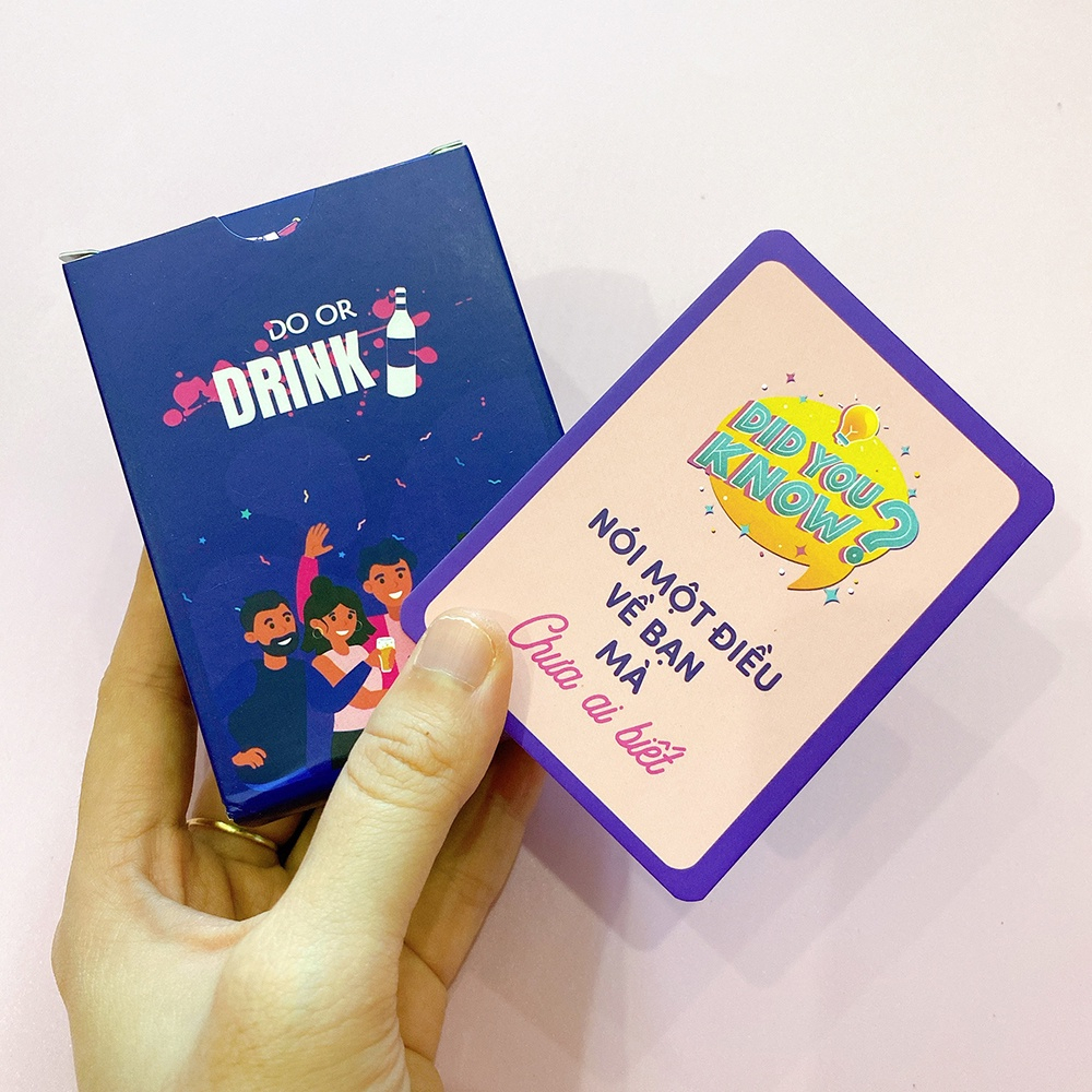 Bộ Bài Uống Đê Drinking Game Bài Uống Rượu Bia 83 Lá Hot Trend Cho Buổi Tụ Tập Bạn Bè Thêm Phần Vui 