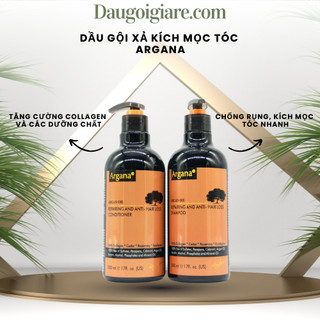Dầu gội xả Argana 500ml phục hồi và ngăn ngừa rụng tóc