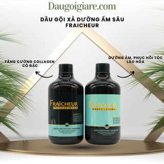 Dầu Gội Xả Fraicheur Dưỡng Sâu Dành Cho Tóc Khô - Lão Hoá 500ml