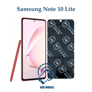 Dán chống nhìn trộm Samsung Note 10 Lite - Dán cường lực dẻo nano 9H+