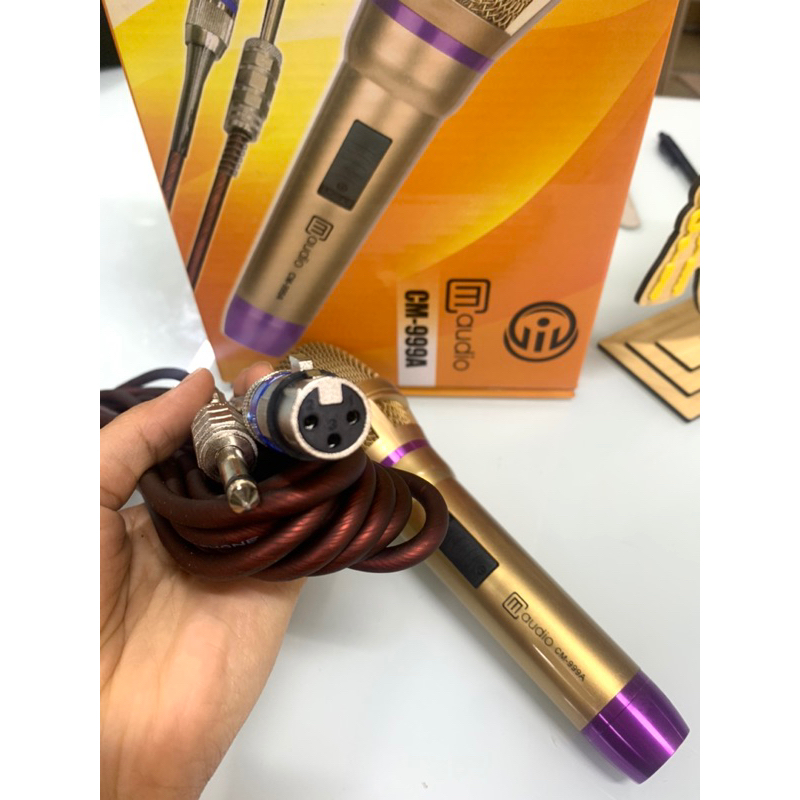 MICRO CÓ DÂY CM - 999A CHÍNH HÃNG BẢO HÀNH 12 THÁNG