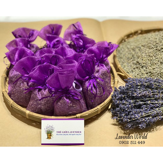 Set 5 túi thơm lavender chuẩn Pháp