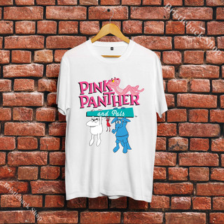 Áo thun hình báo hồng pink panther anb009