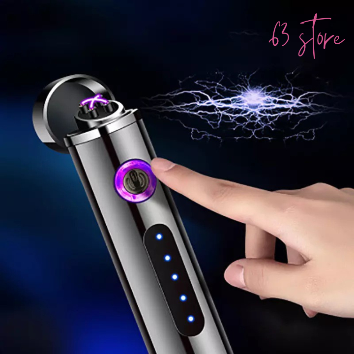 Quẹt điện tử Plasma - loại tròn nhỏ gọn và sang trọng