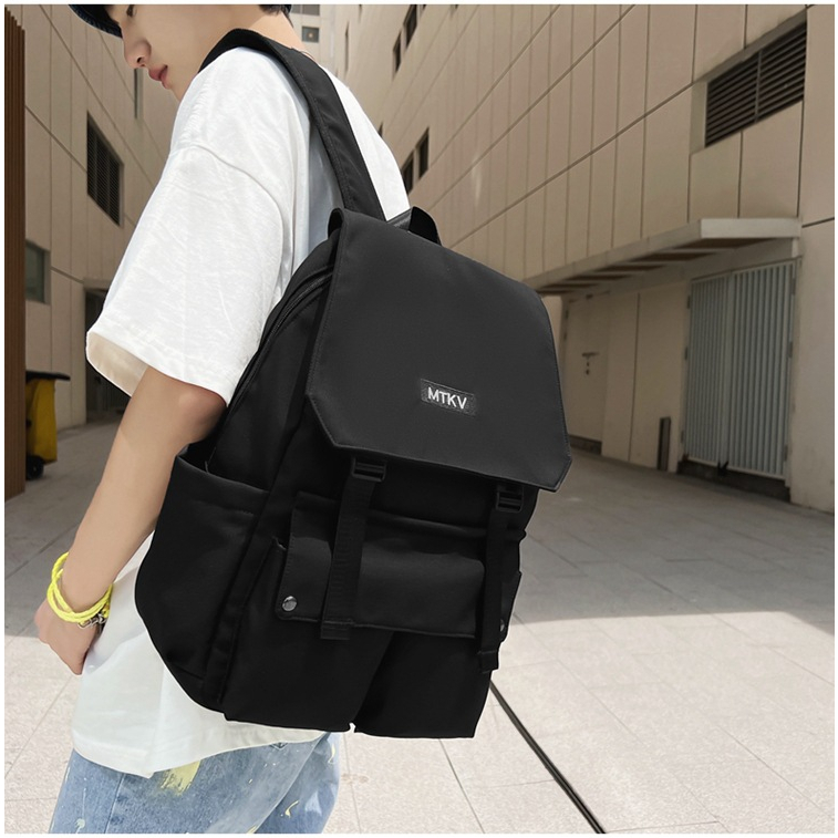Balo Vải Nam Nữ Đi Học Đi Chơi Đựng Vừa Laptop Thời Trang KAYLEE Kích Thước 46x31x13cm BLV01