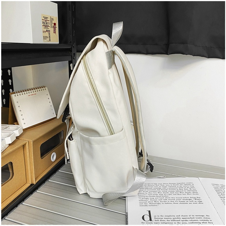 Balo Vải Nam Nữ Đi Học Đi Chơi Đựng Vừa Laptop Thời Trang KAYLEE Kích Thước 46x31x13cm BLV01