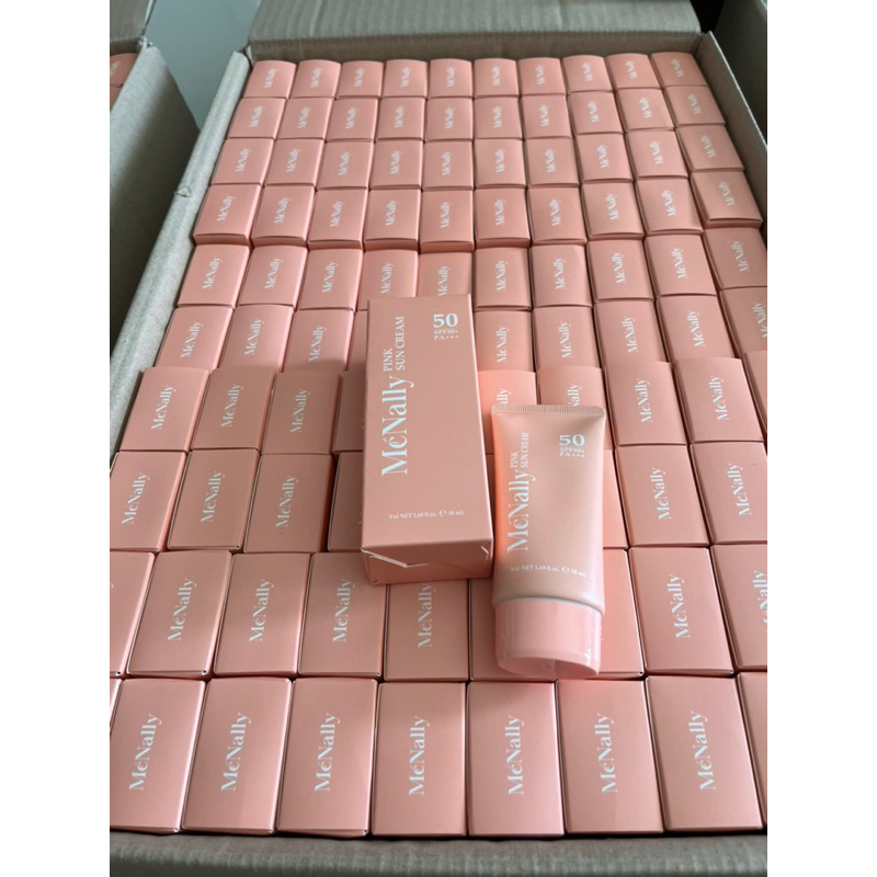 Kem chống nắng dưỡng trắng da McNally PINK SUN CREAM 50ml pretty skin