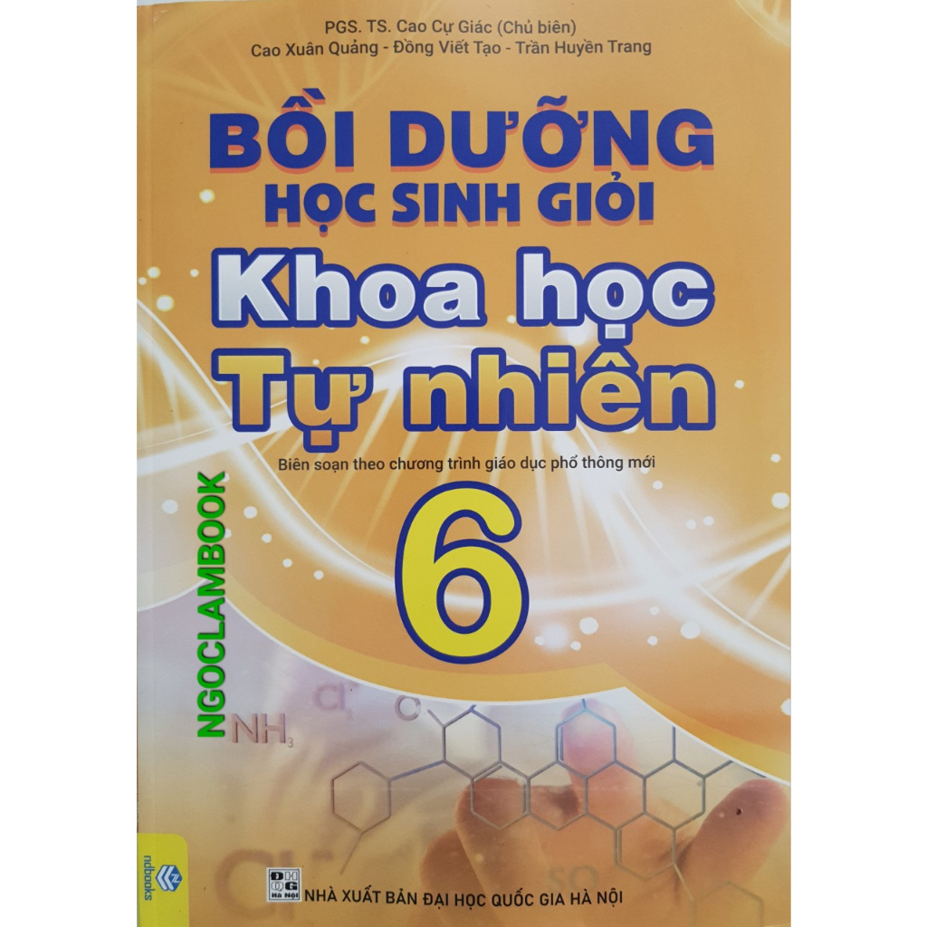 Sách - Bồi dưỡng học sinh giỏi Khoa Học Tự Nhiên 6