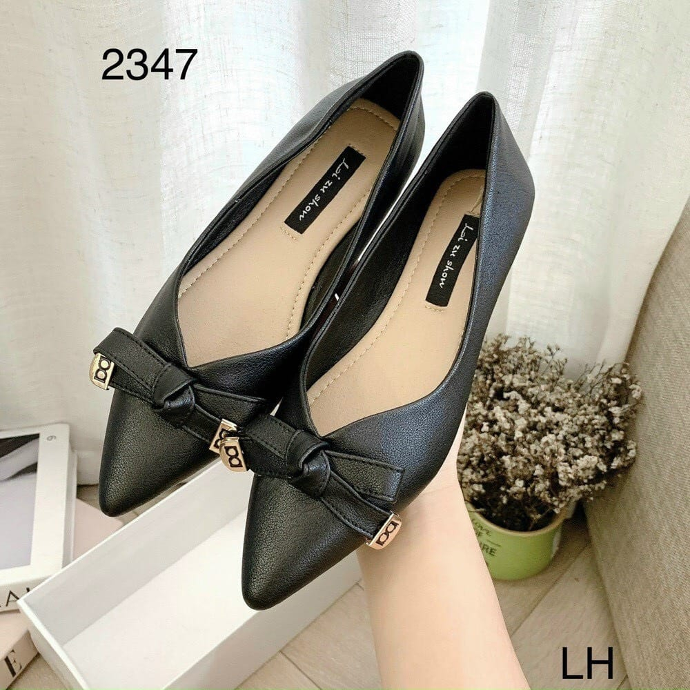 Giày Búp Bê Big Size mũ nhọn cỡ lớn 40 41 42 43 44 mã BN001