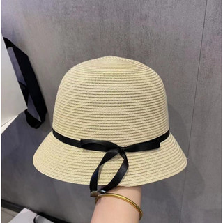 Mũ cói nơ tiểu thư