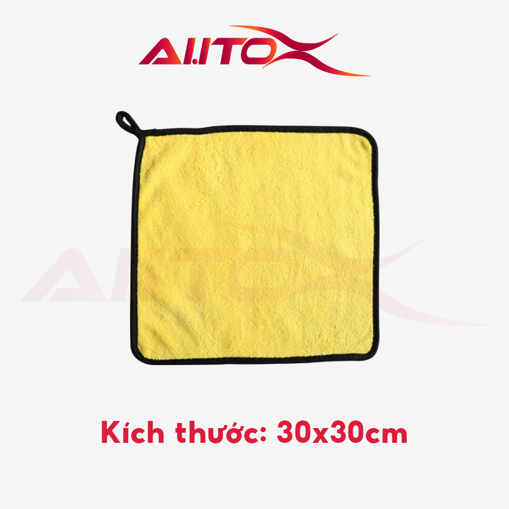 Khăn lau xe Oto chuyên dụng siêu mượt thấm hút tốt, không gây xước xe