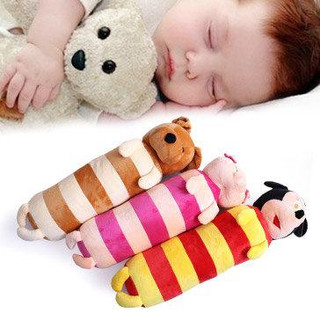 Gối ôm thú bông 2 trong 1 hình thú con 65cm x 17cm