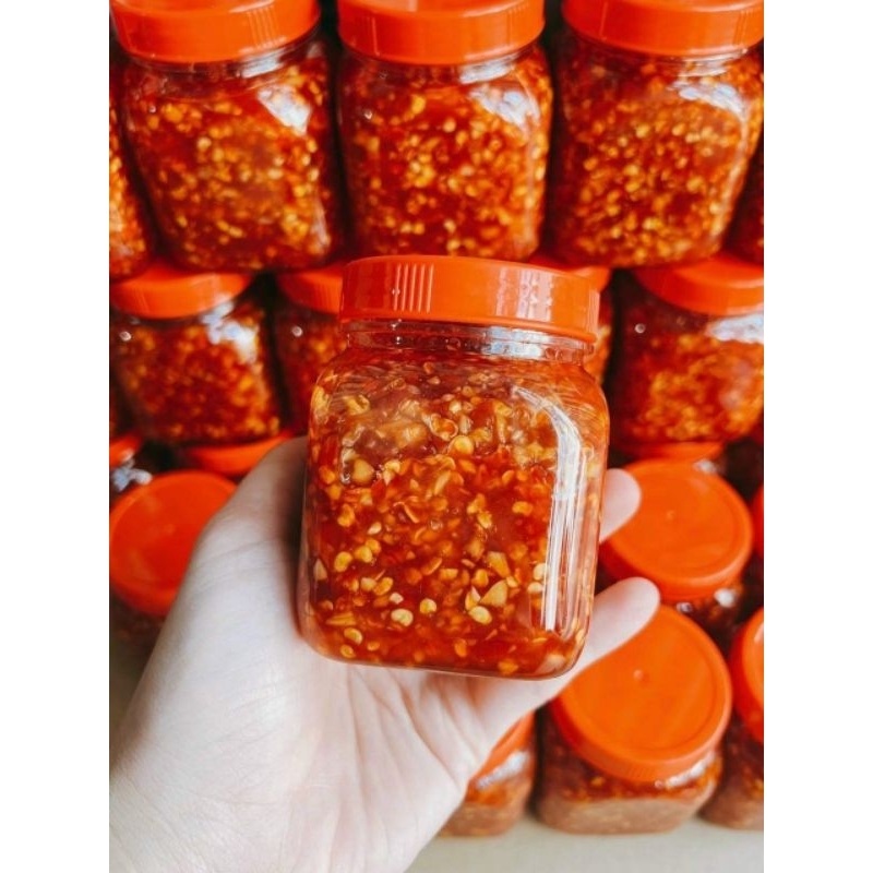 Hủ 200gr Ớt Rim Mật Ong Siêu Cayyy Ăn Chay Được - Bánh Tráng Phơi Sương