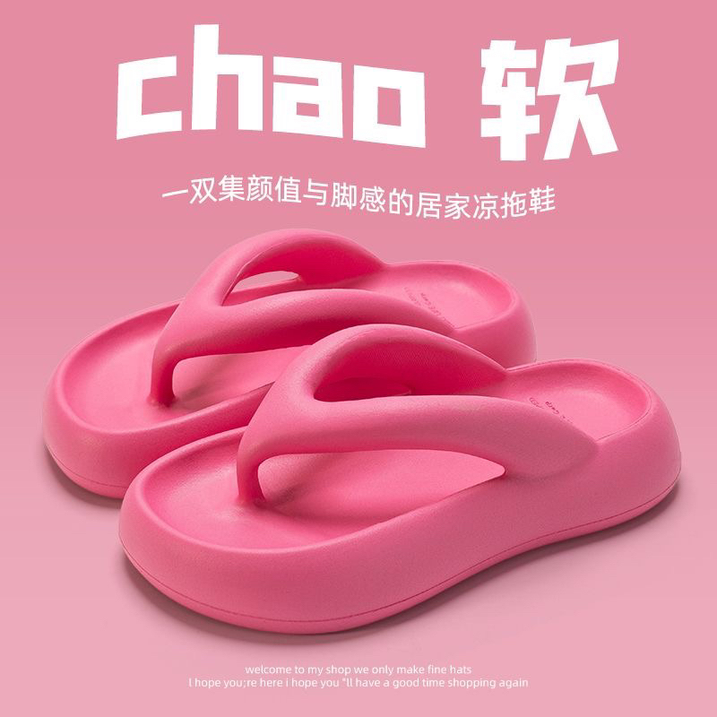 Dép xỏ ngón đế bánh mì hot trend