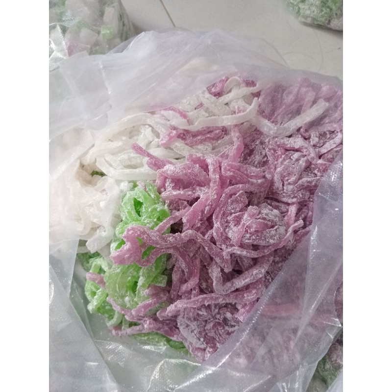 500g thạch sắn dây nấu chè trà sữa [ túi hút chân không]