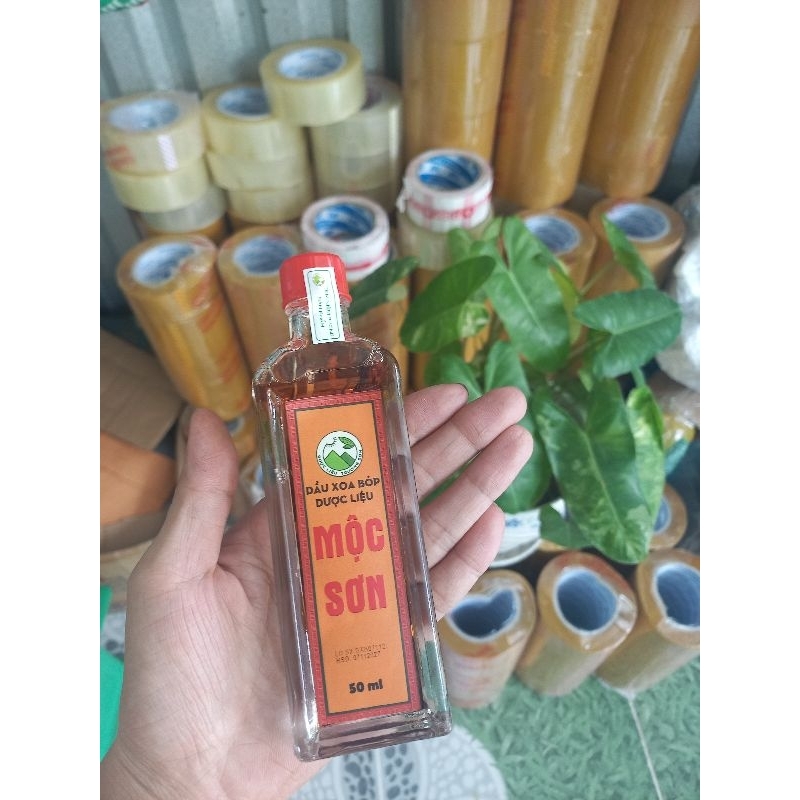 DẦU NÓNG XOA BÓP NHỨT MỘC SƠN 50ML