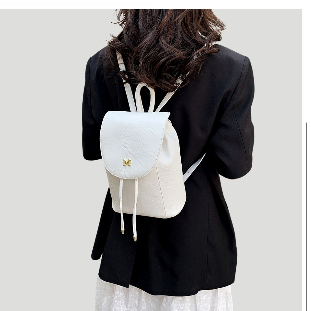 Balo thời trang nữ METUII thiết kế basic da sần