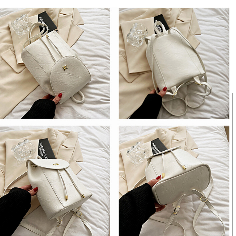 Balo thời trang nữ METUII thiết kế basic da sần