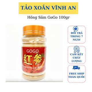 Hồng sâm hàn quốc gogo 100gr, hồng sâm dành cho máy phi kim