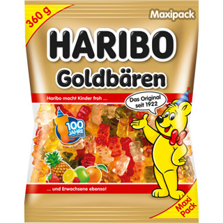 Kẹo dẻo gấu Haribo Goldbären Đức, 175 g / 340 g