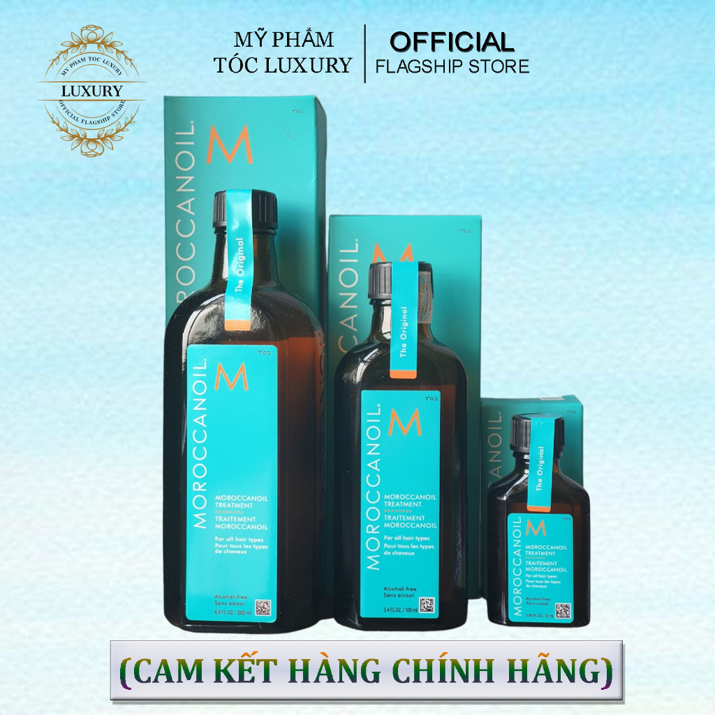 Tinh dầu dưỡng tóc Moroccanoil phục hồi tóc 100ml-200ml-25ml