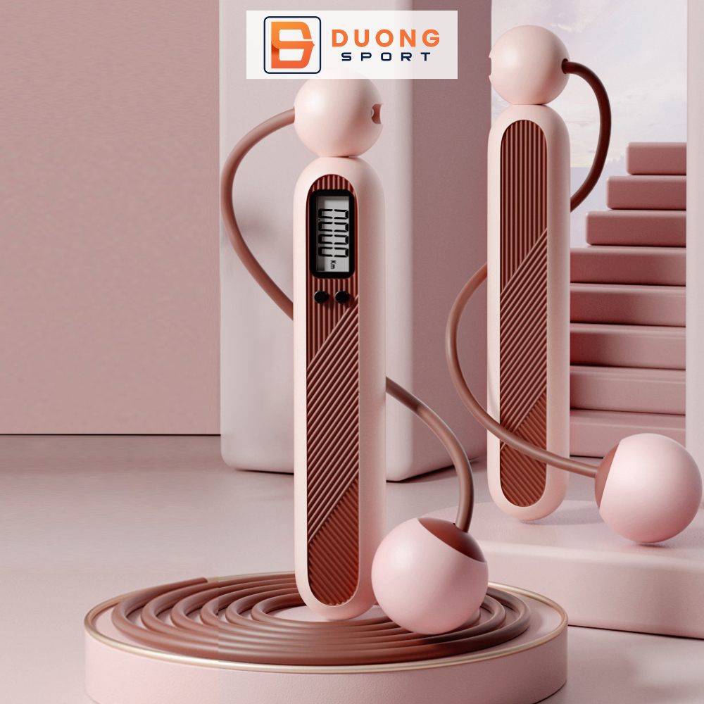 Dây Nhảy Thể Lực Không Dây, Có Bóng Đếm Số Thể Lực Đàn Hồi Hỗ Trợ Luyện Tập Thể Dục Tại Nhà Dương Sport