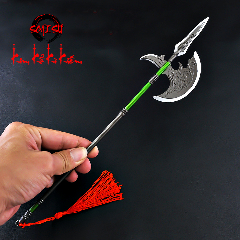 Mô hình Câu Liêm Đ.a.o 30CM - Trương Liêu - Tam Quốc Diễn Nghĩa