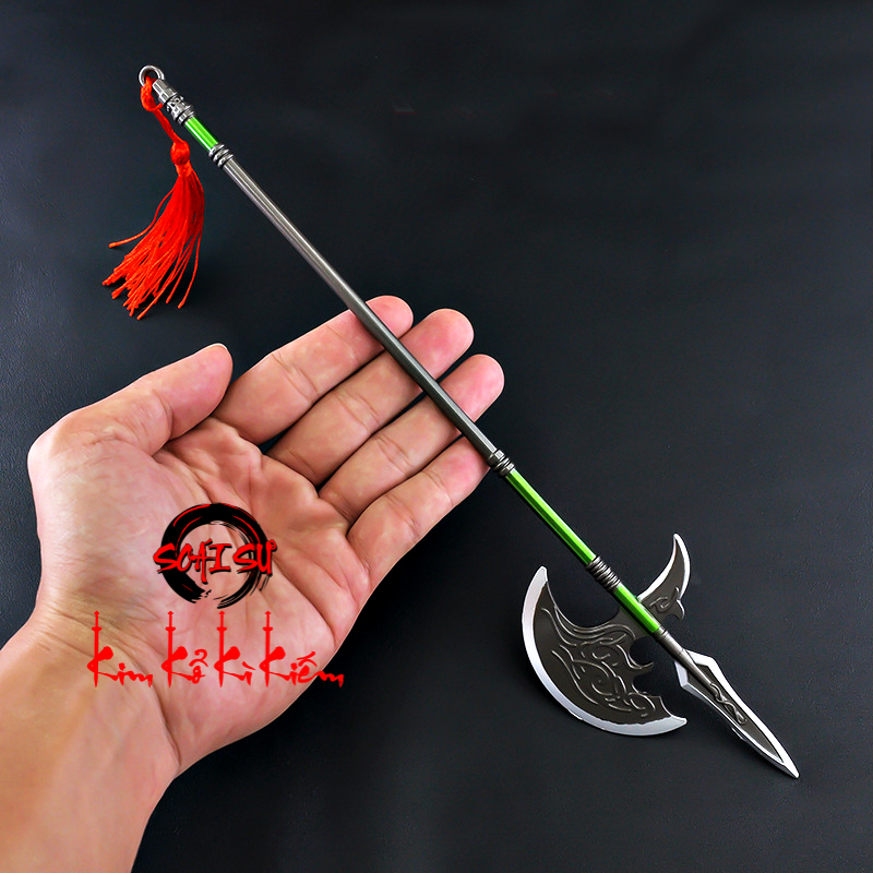 Mô hình Câu Liêm Đ.a.o 30CM - Trương Liêu - Tam Quốc Diễn Nghĩa