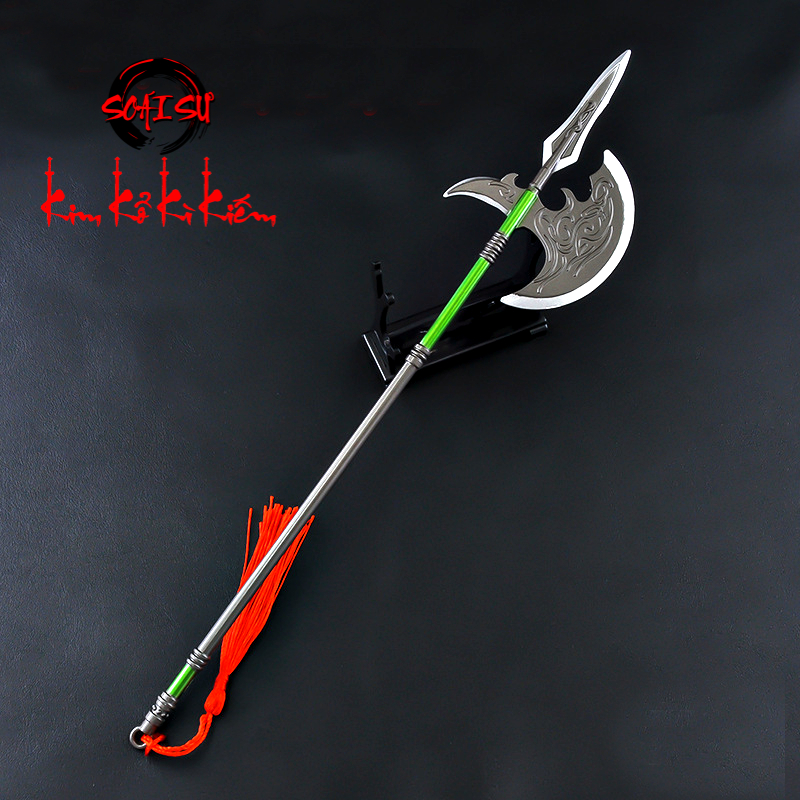 Mô hình Câu Liêm Đ.a.o 30CM - Trương Liêu - Tam Quốc Diễn Nghĩa